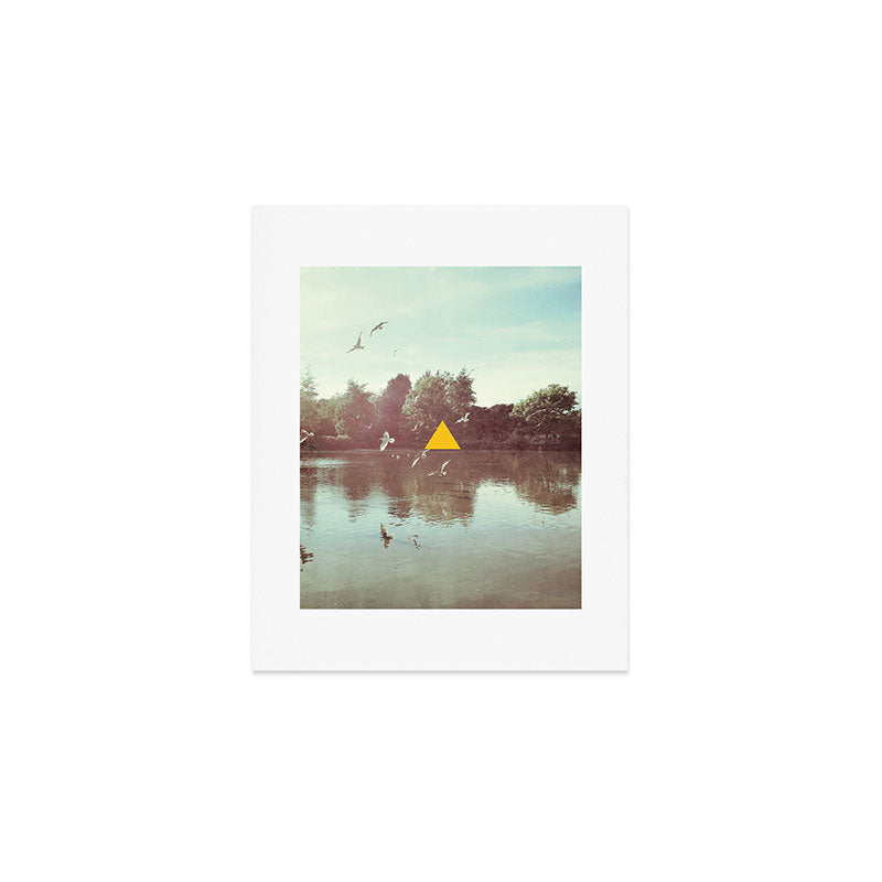 The Lake Art Print Gallery Image 1