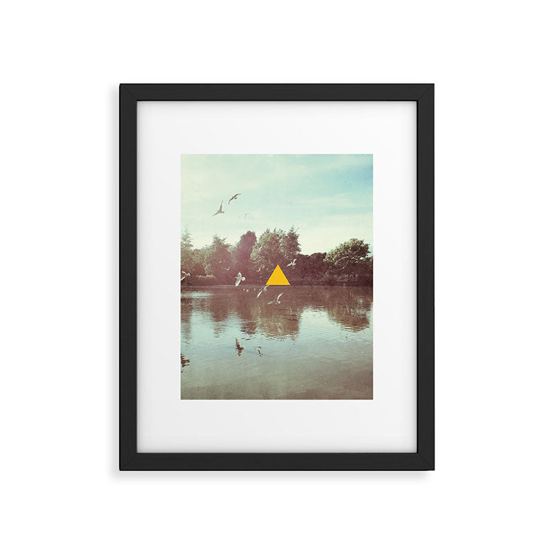 The Lake Framed Art Print Gallery Image 6
