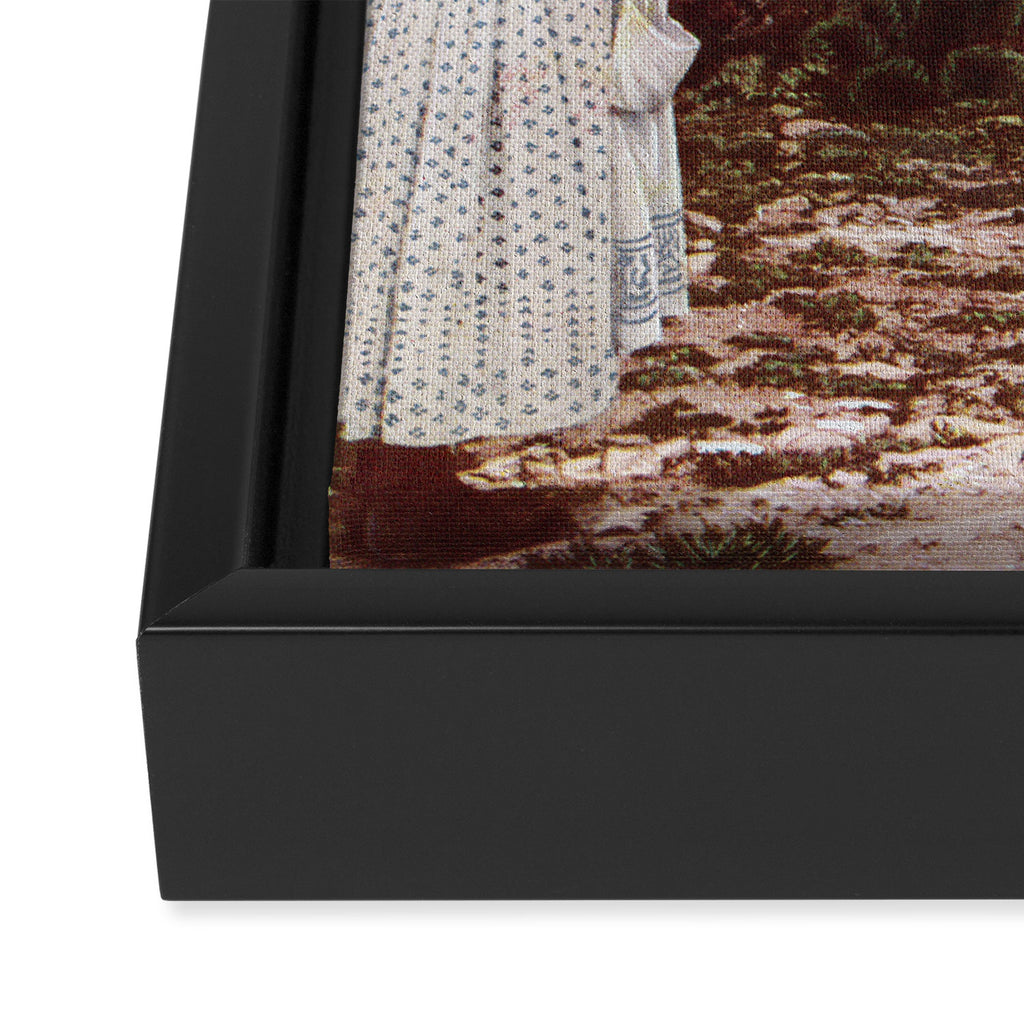 The Suitor Framed Canvas Print Gallery Image 3