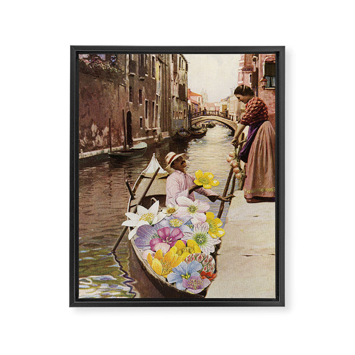 The Suitor II Framed Canvas Print Gallery Image 1
