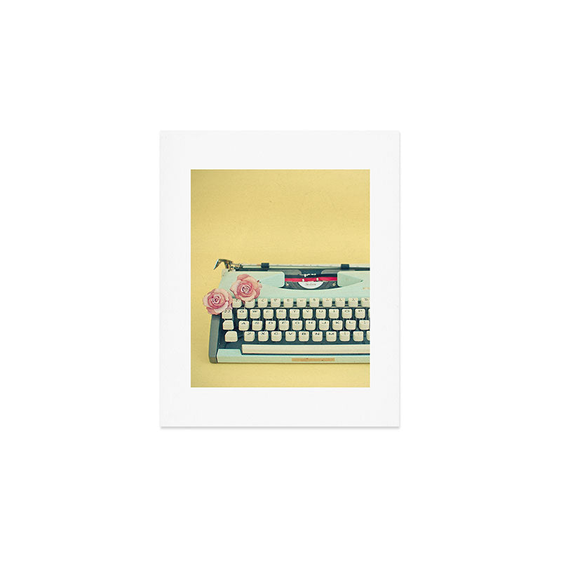 The Typewriter Art Print Gallery Image 1