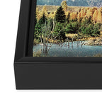 Time and space Framed Canvas Print Gallery Image 3