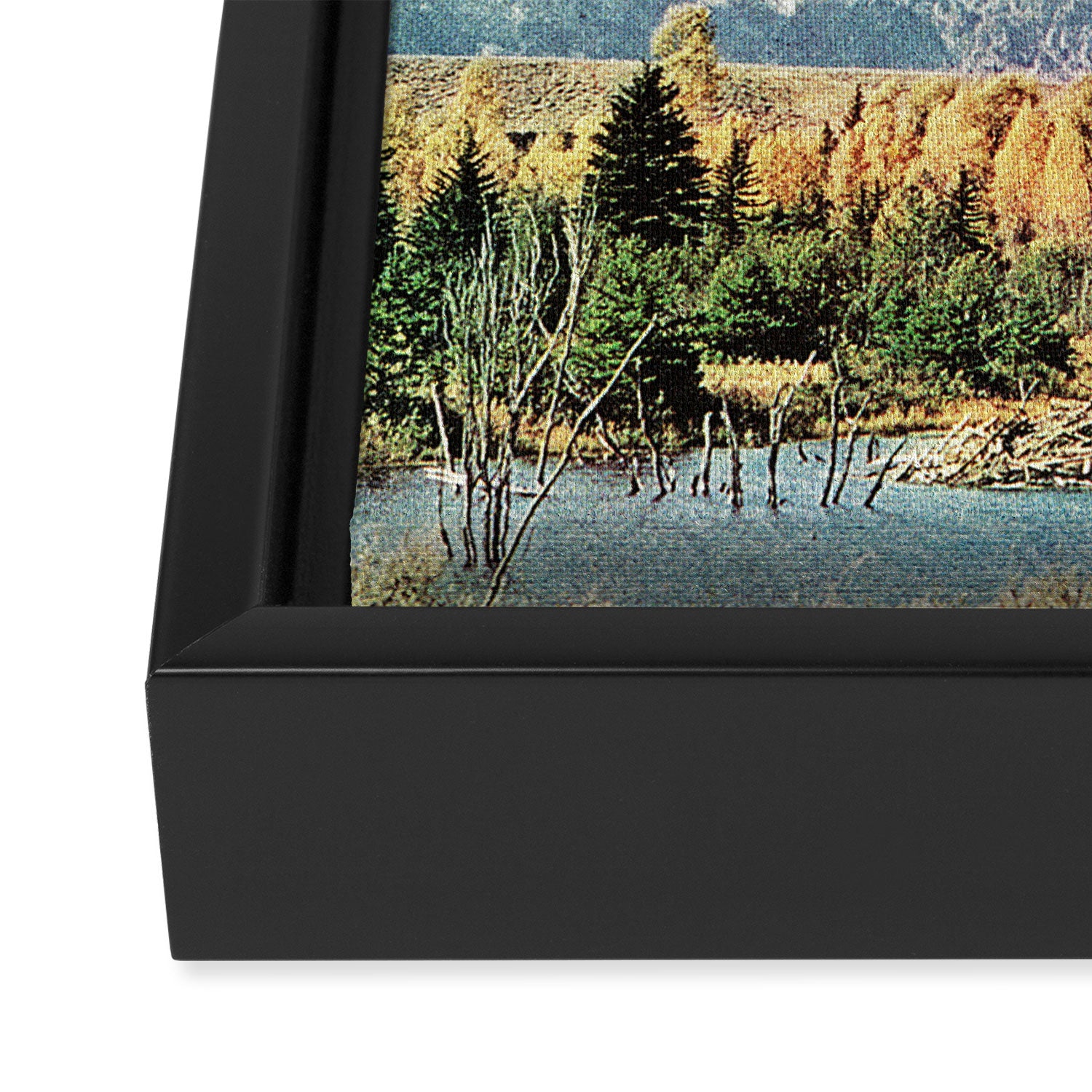 Time and space Framed Canvas Print Gallery Image 3