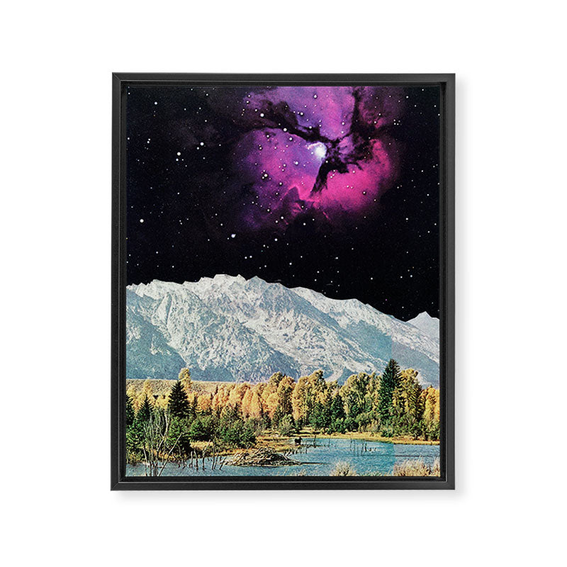 Time and space Framed Canvas Print Gallery Image 6