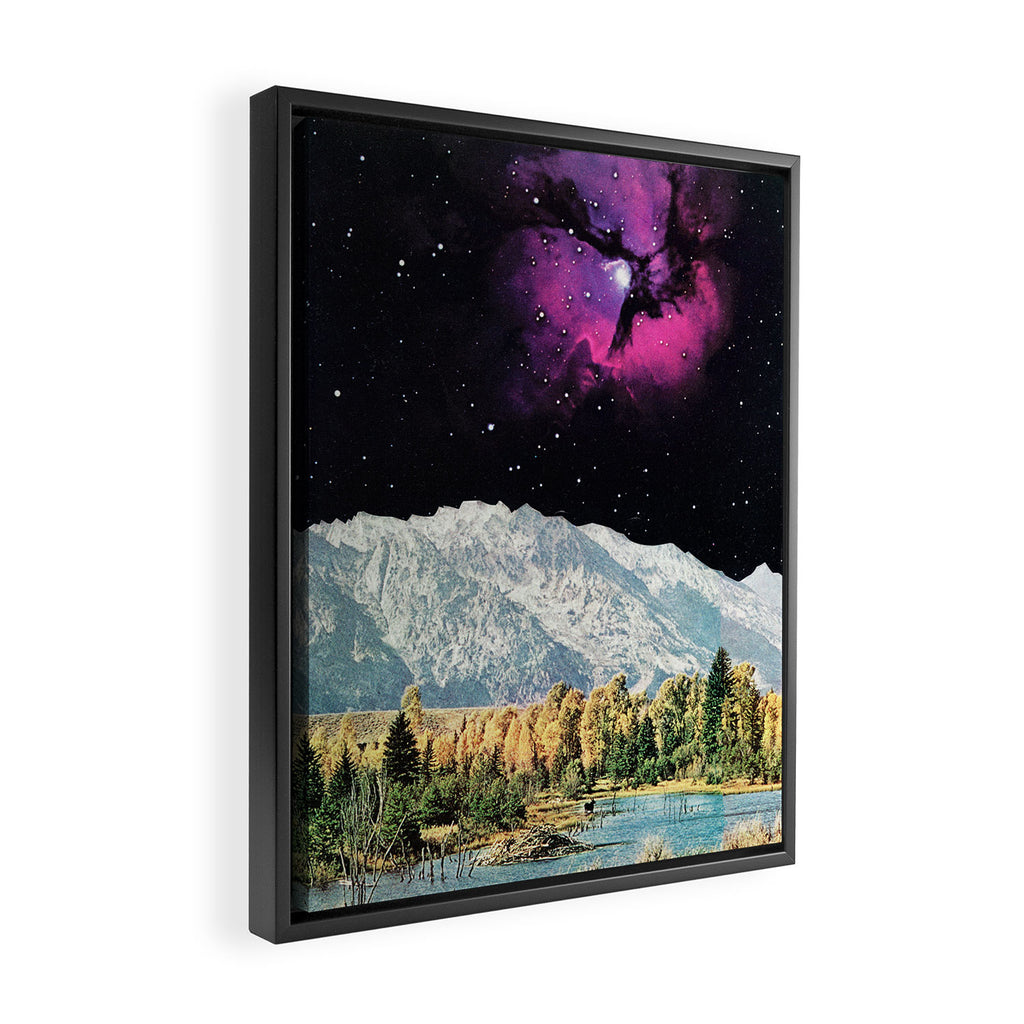 Time and space Framed Canvas Print Gallery Image 2