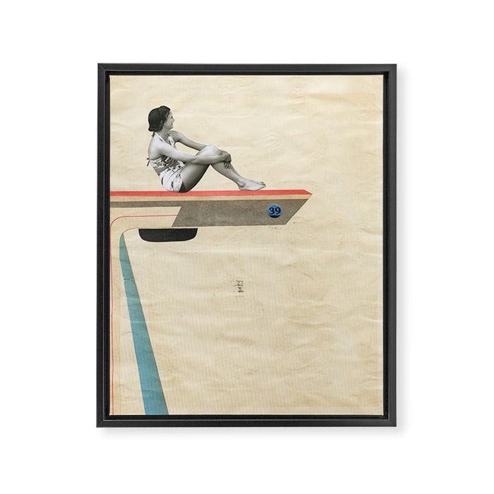 Tower Framed Canvas Print Gallery Image 1