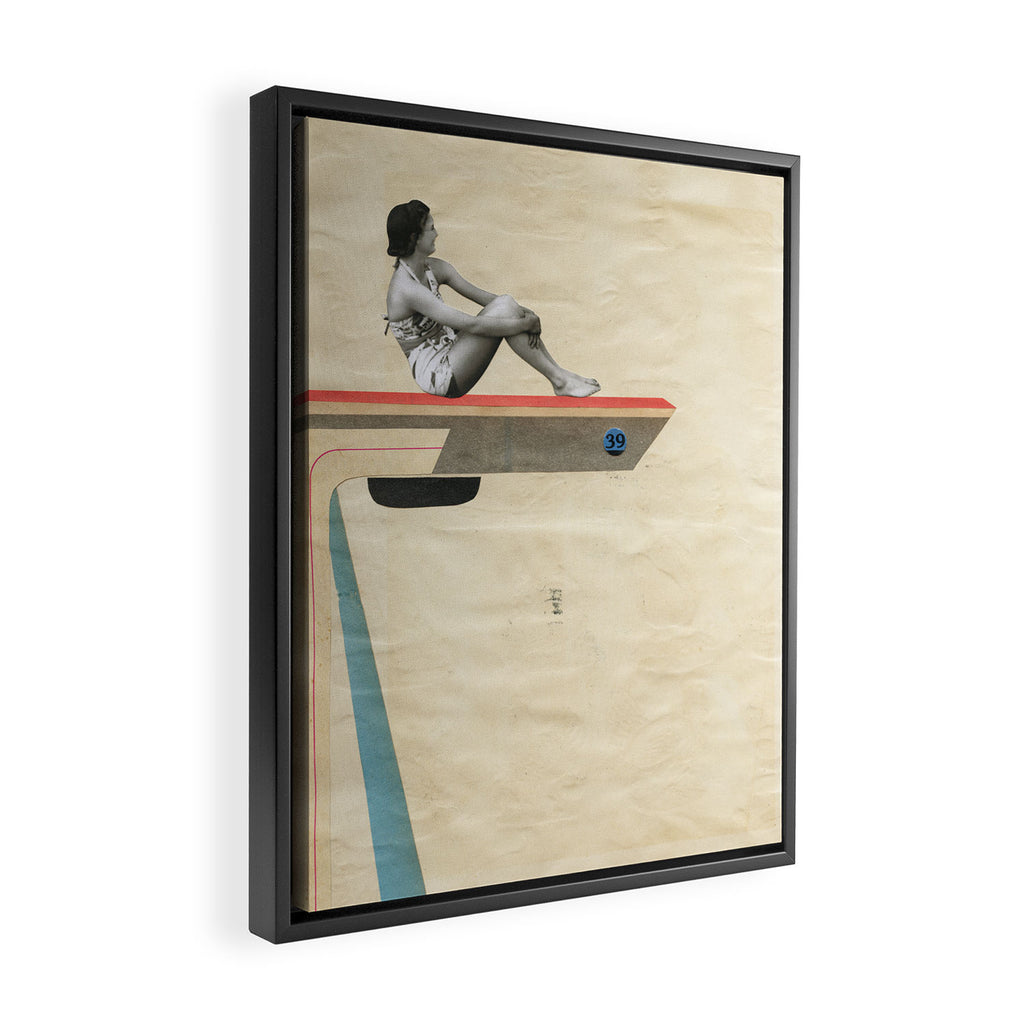 Tower Framed Canvas Print Gallery Image 2