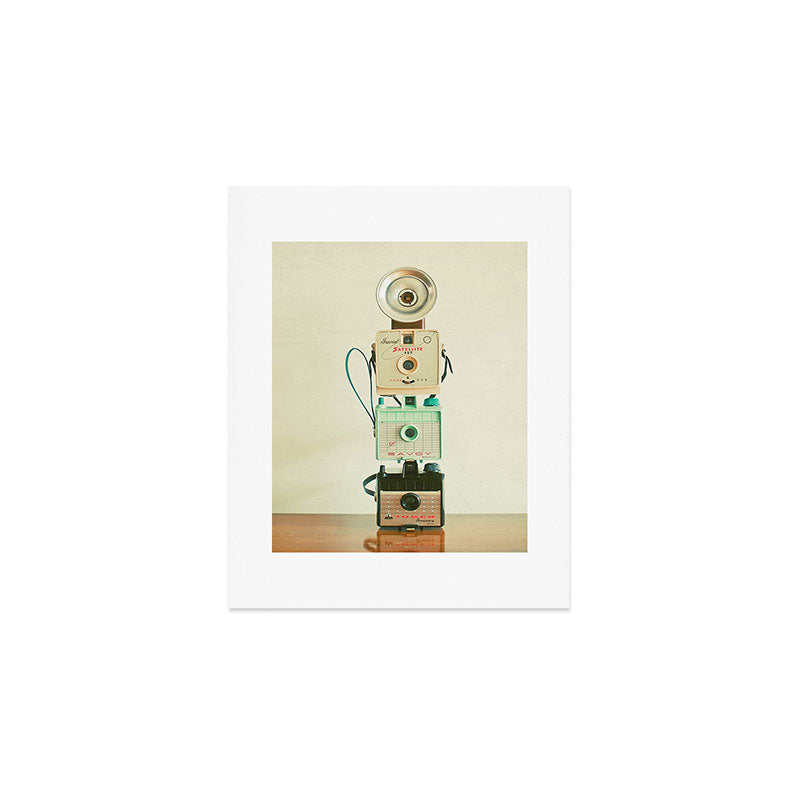 Tower of Cameras Art Print Gallery Image 1