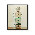 Tower of Cameras Framed Canvas Print Gallery Image 8