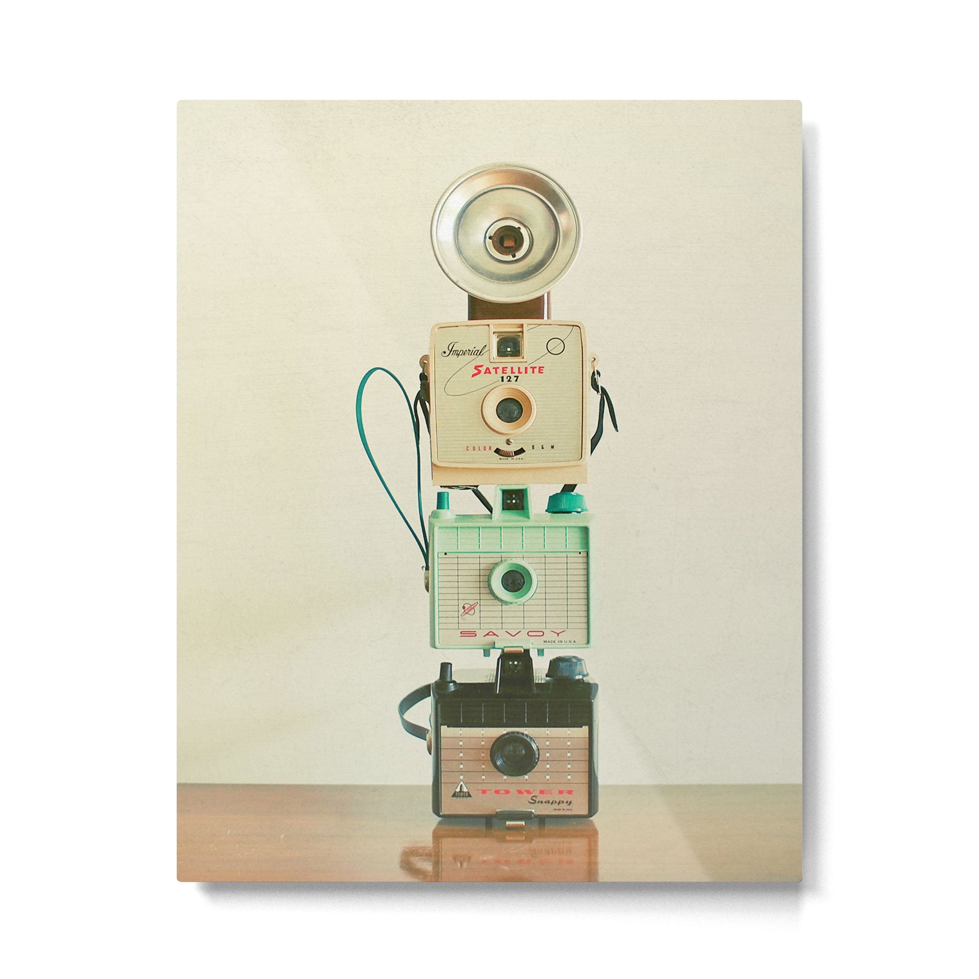 Tower of Cameras Metal Print Gallery Image 6