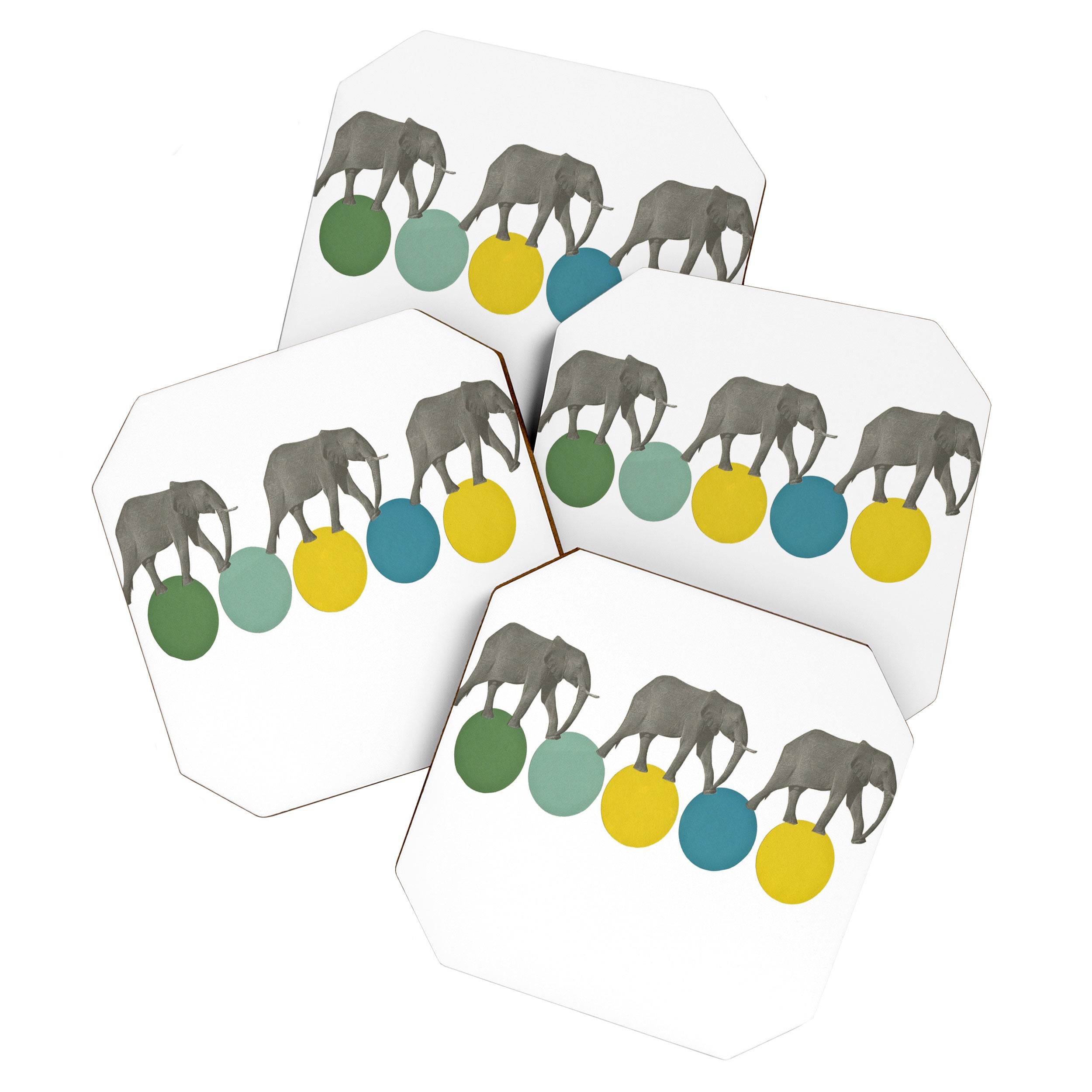 Travelling Elephants Coaster Gallery Image 1