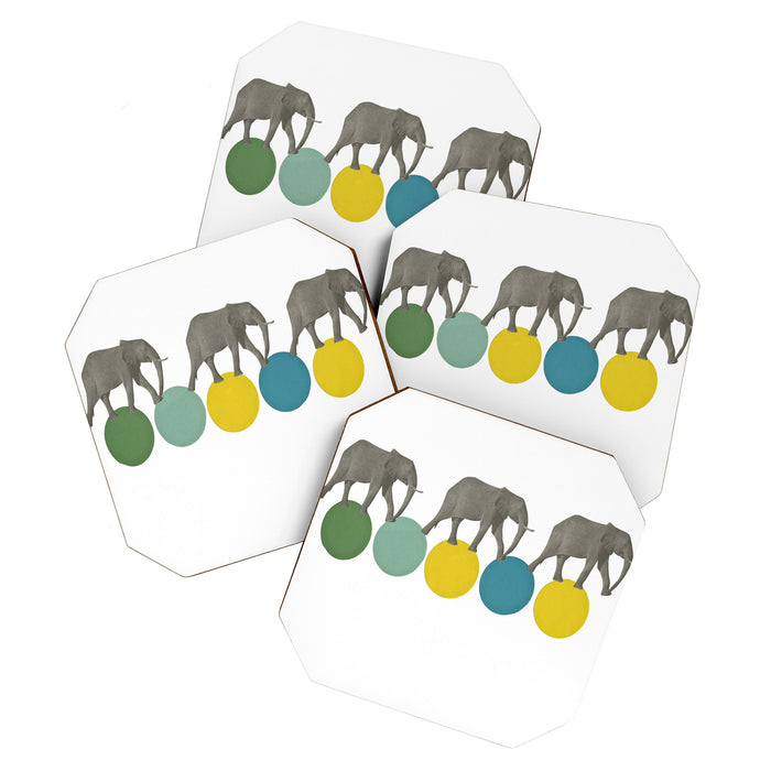 Travelling Elephants Coaster Gallery Image 1