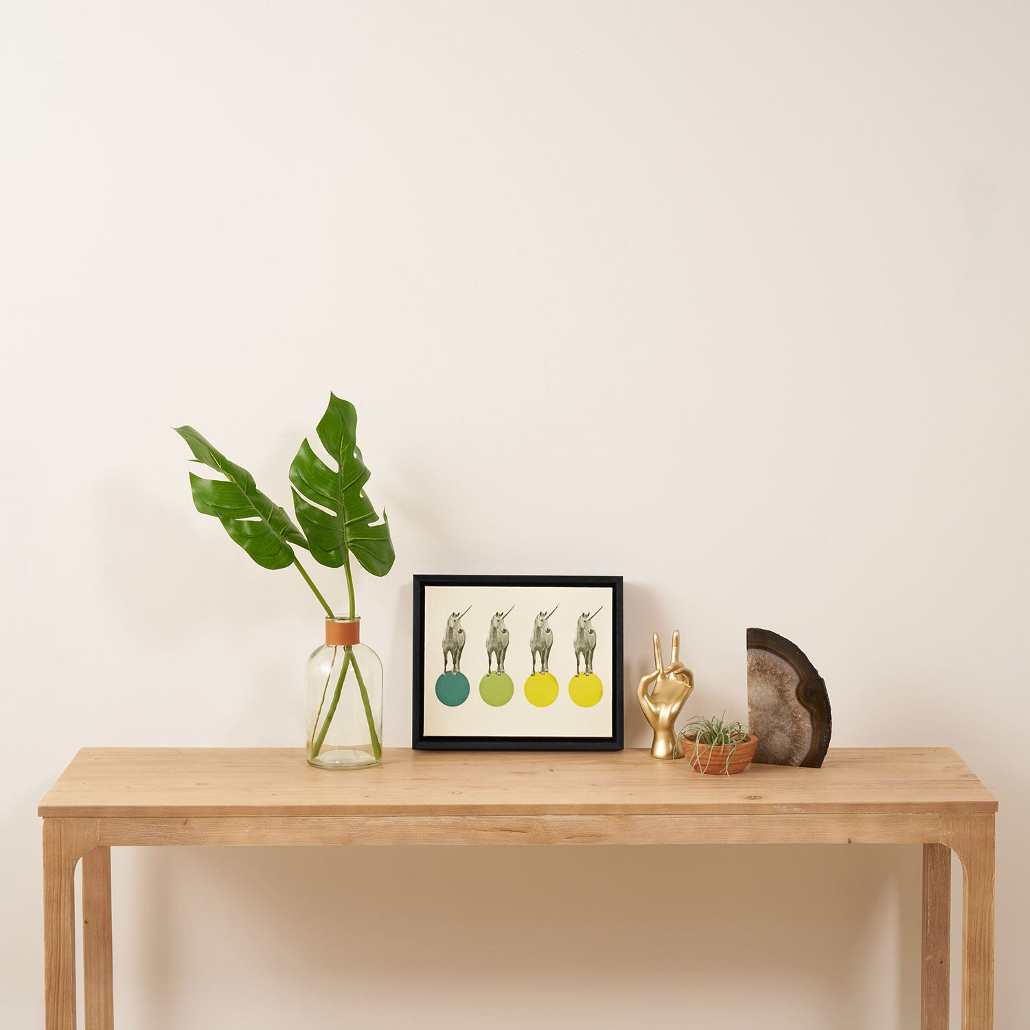 Unicorn Parade Framed Canvas Print Gallery Image 4