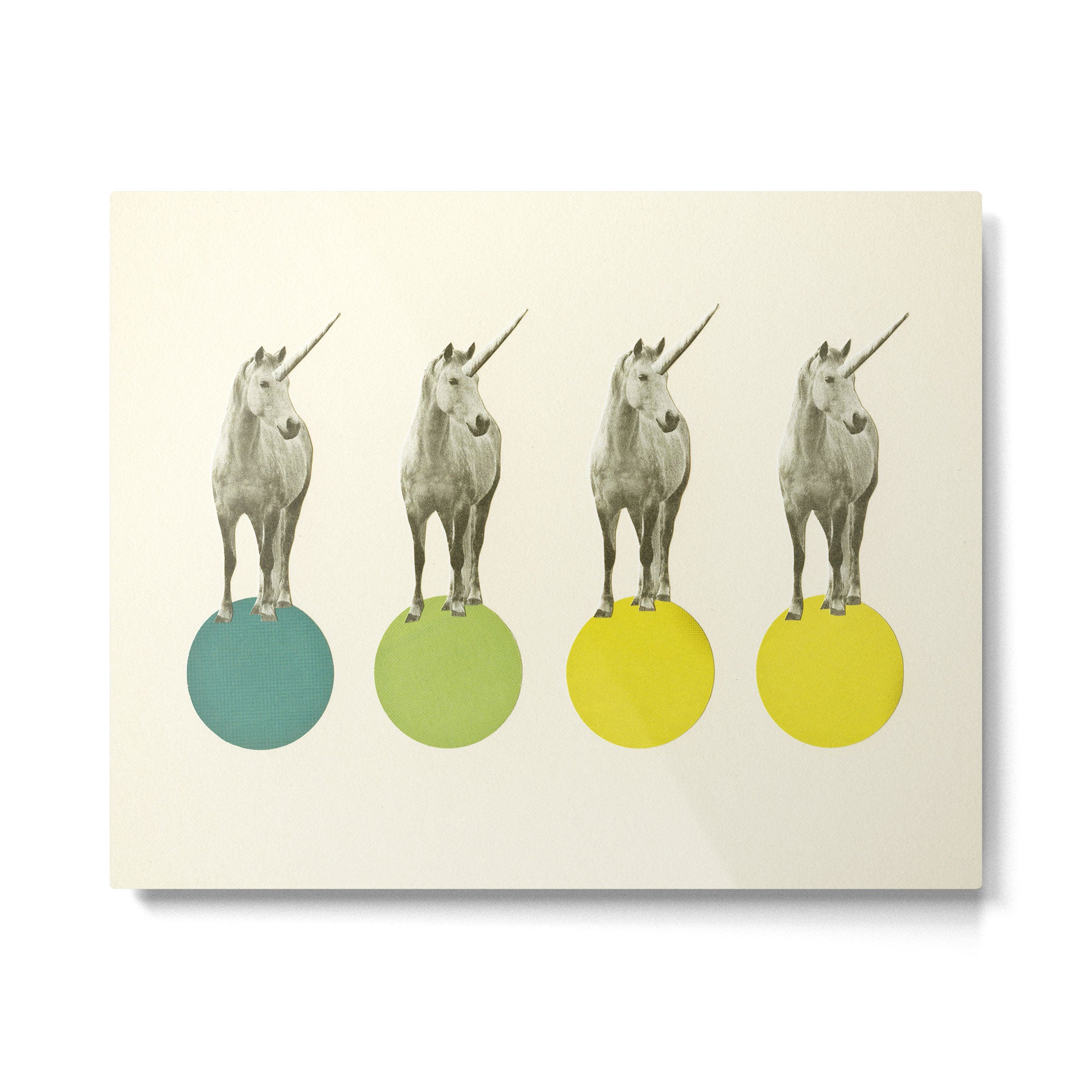 Unicorn Parade Metal Print Gallery Image 4