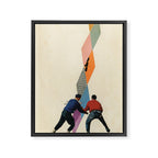 Unstable Framed Canvas Print Gallery Image 6