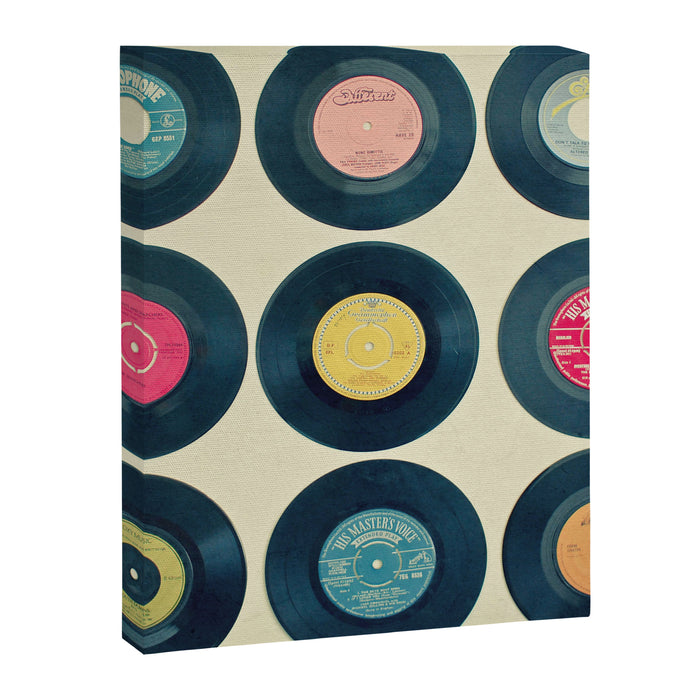 Vinyl Collection Canvas Print Gallery Image 1