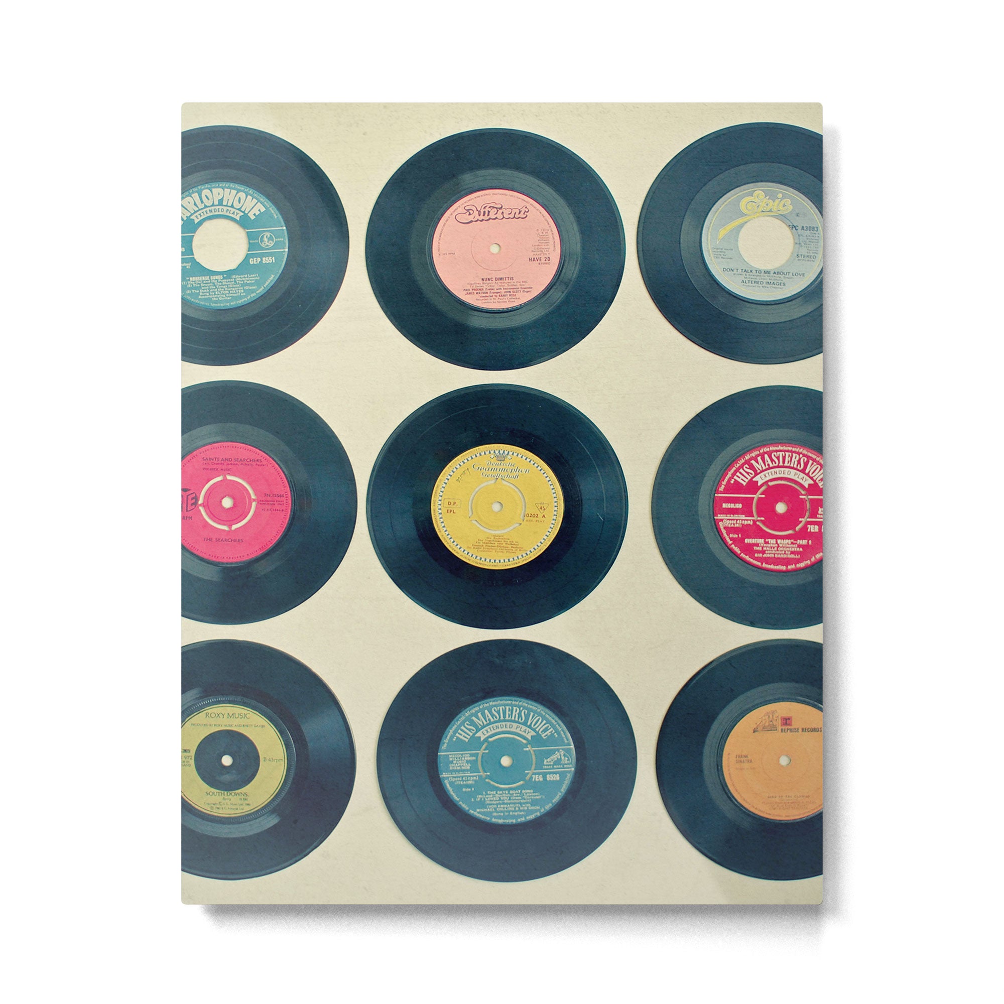 Vinyl Collection Metal Print Gallery Image 6
