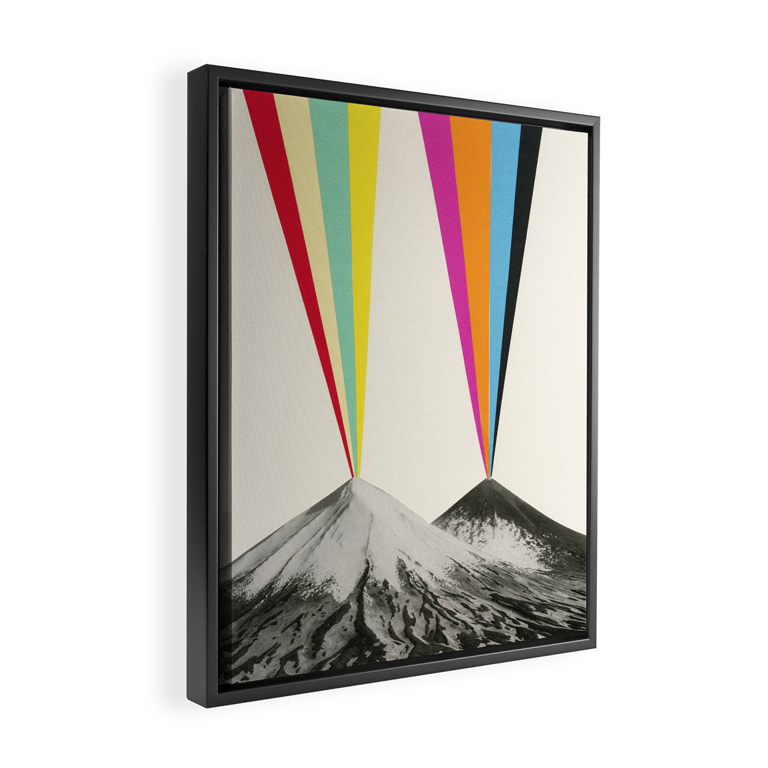 Volcanos Framed Canvas Print Gallery Image 2