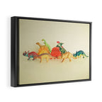 Walking With Dinosaurs Framed Canvas Print Gallery Image 6