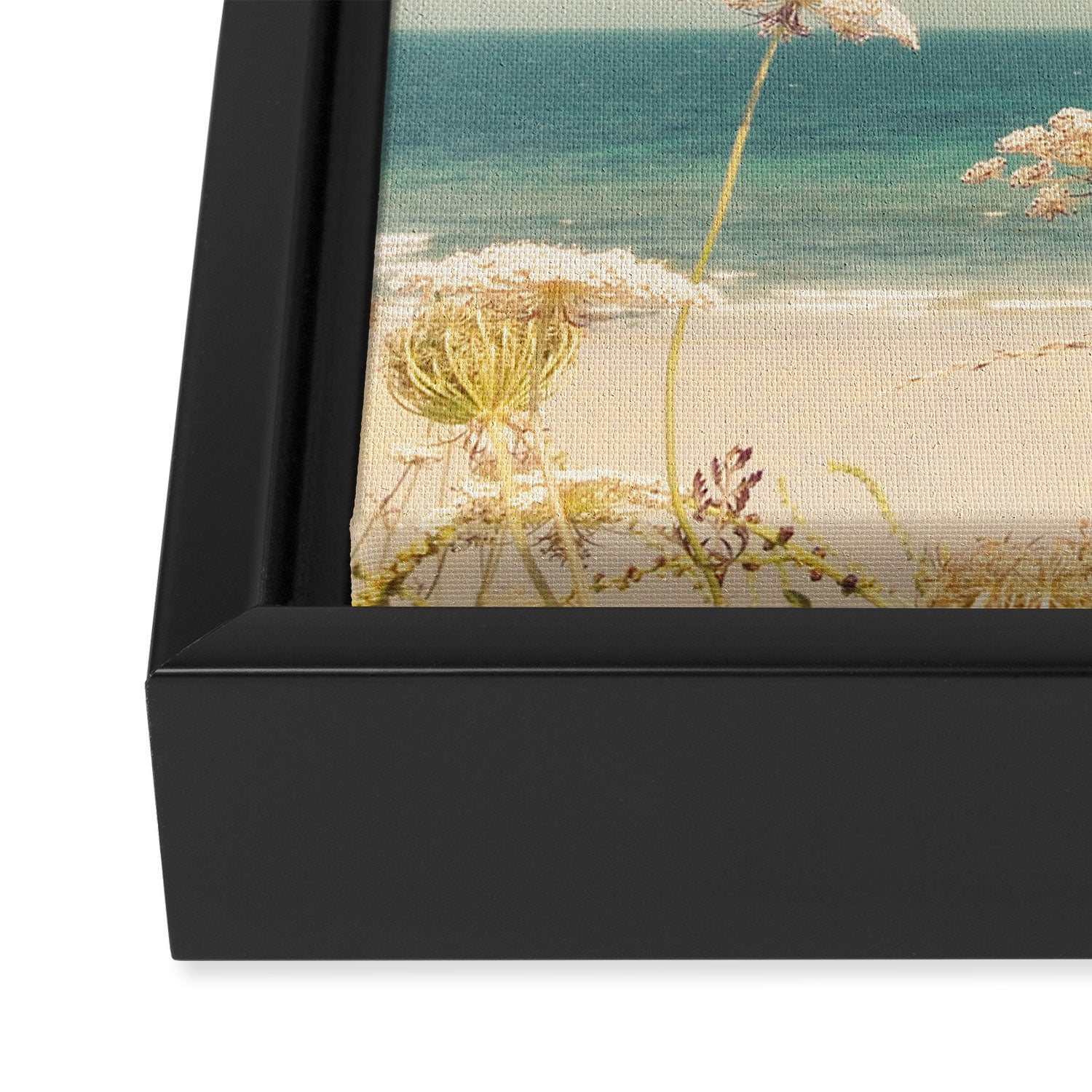Water and Lace Framed Canvas Print Gallery Image 3