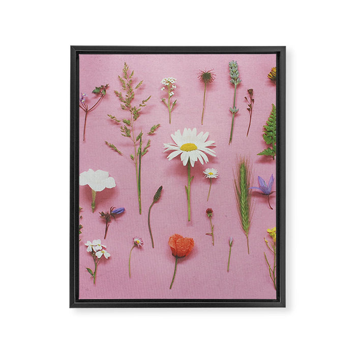 Wild Flowers Framed Canvas Print Gallery Image 1