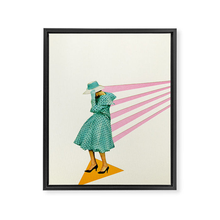 Windswept Framed Canvas Print Gallery Image 1