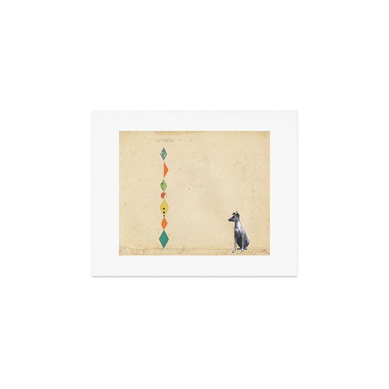 Wondrous Whippet Art Print Gallery Image 1