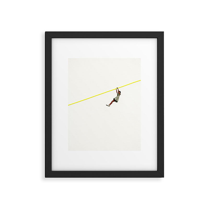 Zip Wire Framed Art Print Gallery Image 5