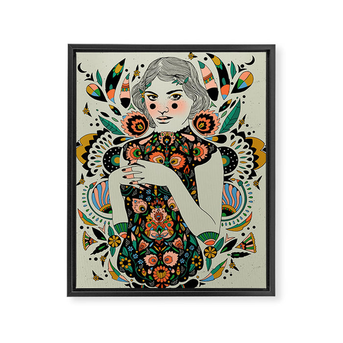A Future Bright Framed Canvas Print Gallery Image 1