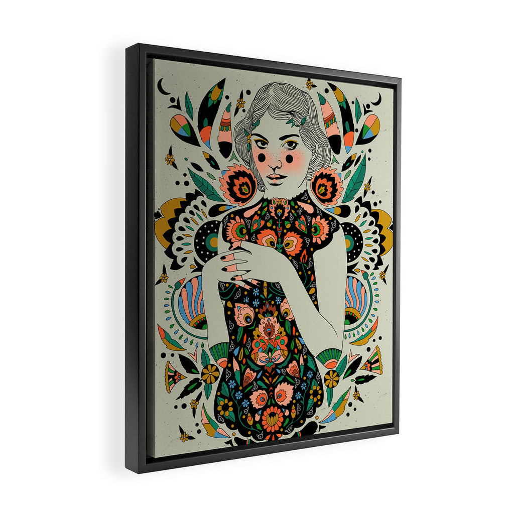 A Future Bright Framed Canvas Print Gallery Image 2