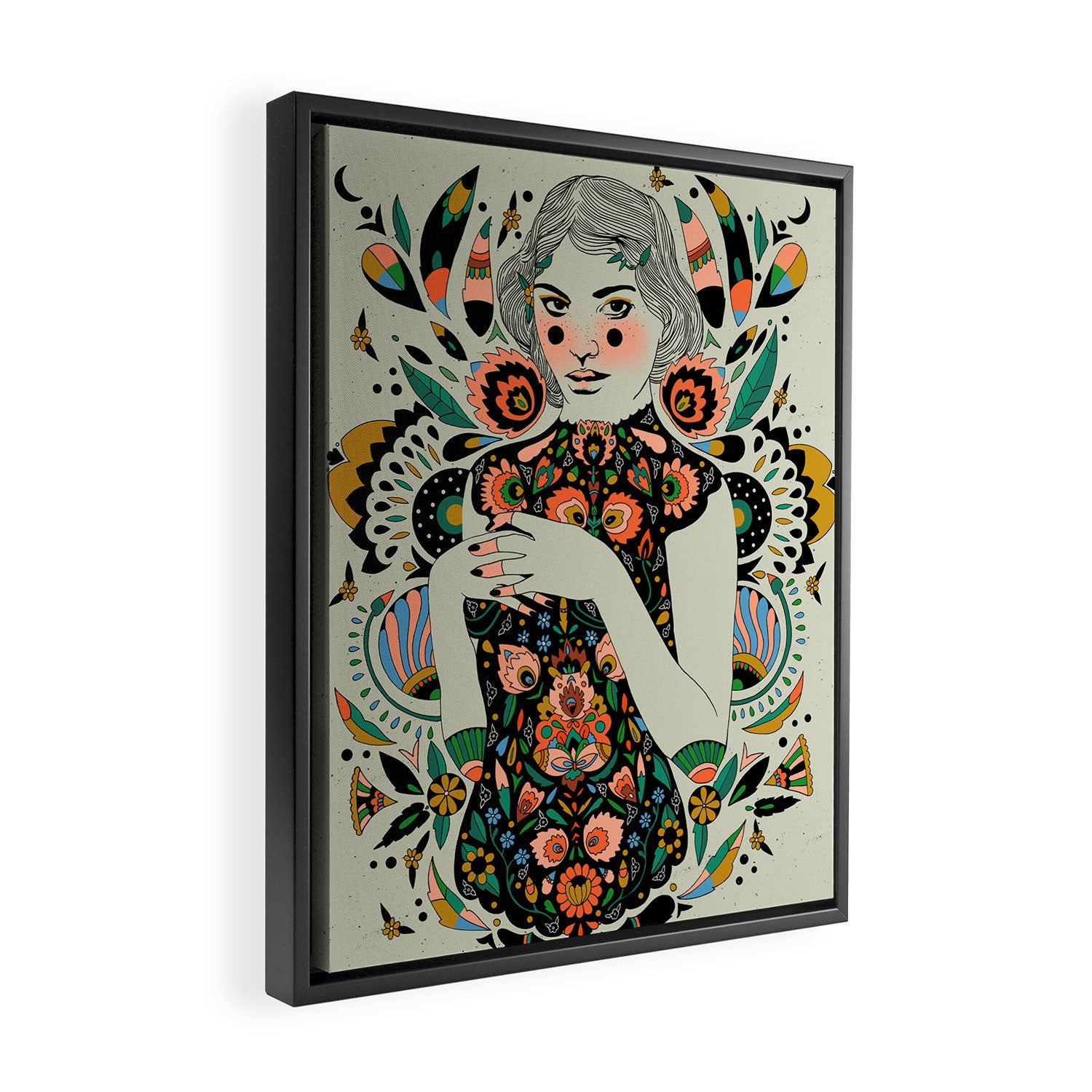 A Future Bright Framed Canvas Print Gallery Image 2