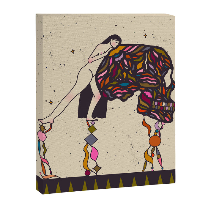 Balancing Happiness  Canvas Print Gallery Image 1