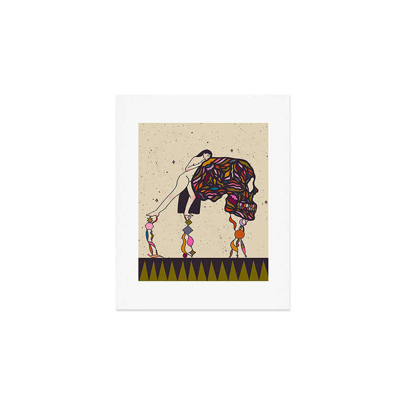 Balancing Happiness  Art Print Gallery Image 1