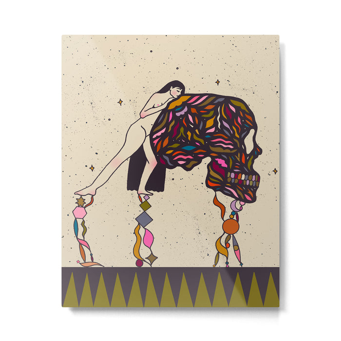 Balancing Happiness  Metal Print Gallery Image 1