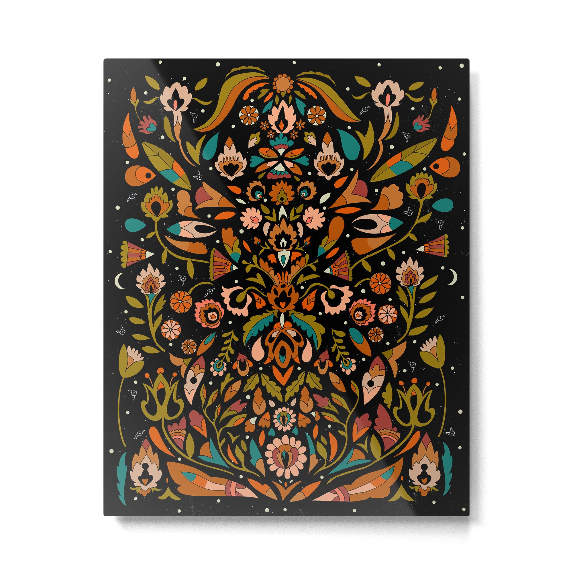 Botanical Print Metal Print Gallery Image 4