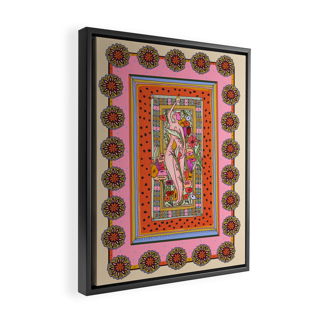 Cherry On Top Framed Canvas Print Gallery Image 2