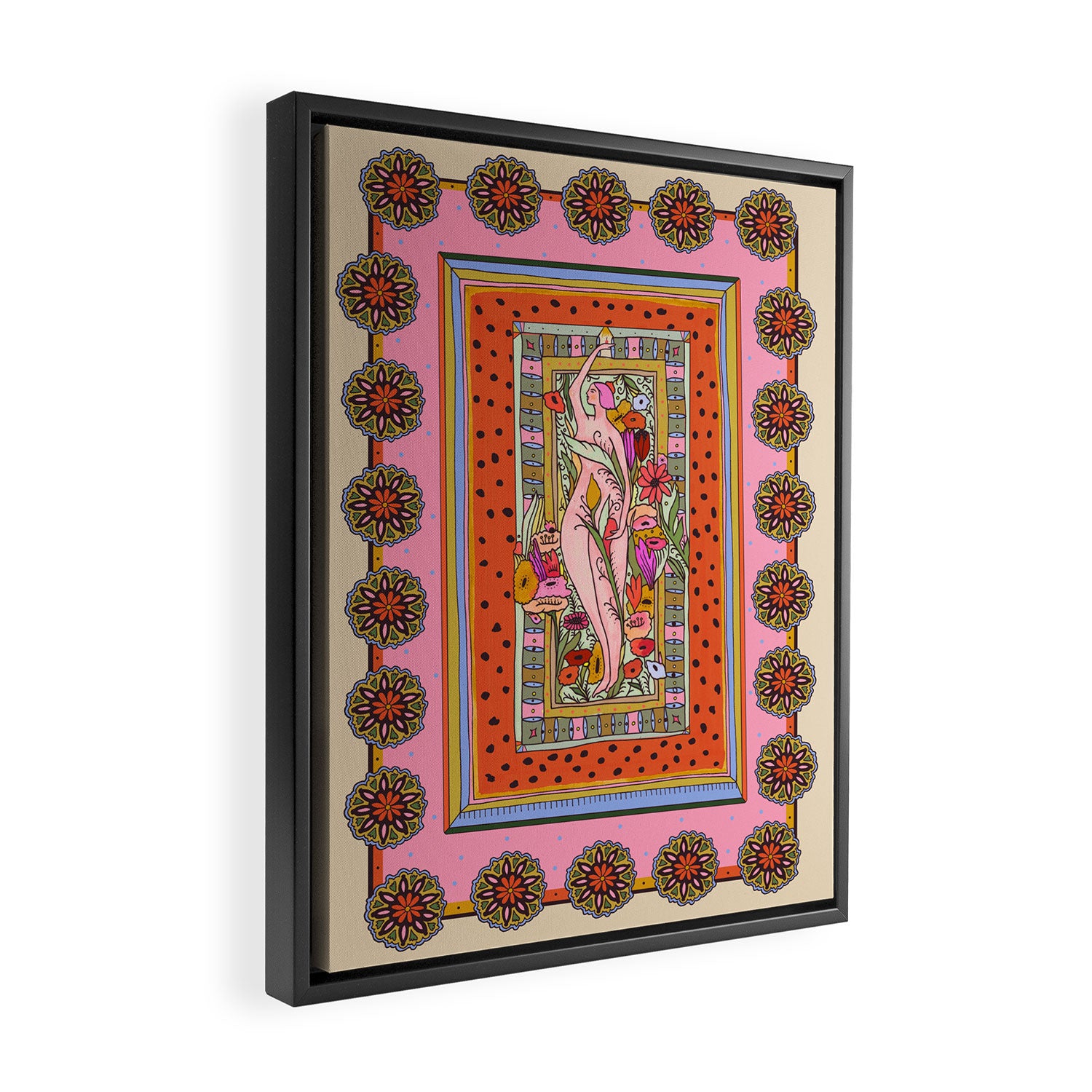 Cherry On Top Framed Canvas Print Gallery Image 2