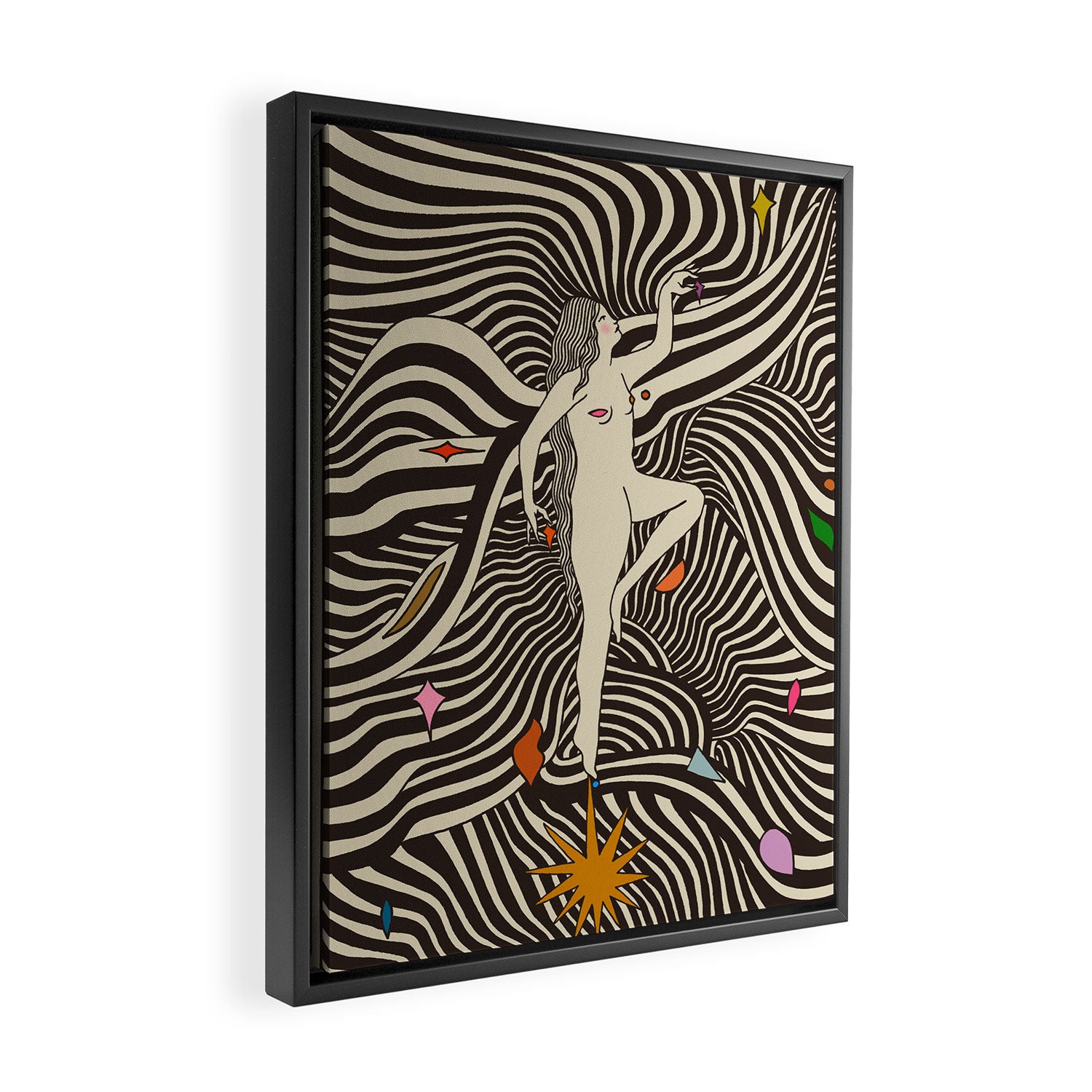 Cherrypick the Cosmos Framed Canvas Print Gallery Image 2