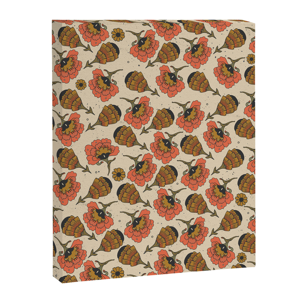Day By Day Pattern  Canvas Print Gallery Image 8