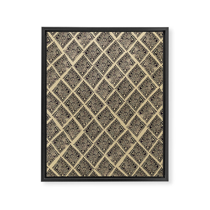 de la déco Framed Canvas Print Gallery Image 1
