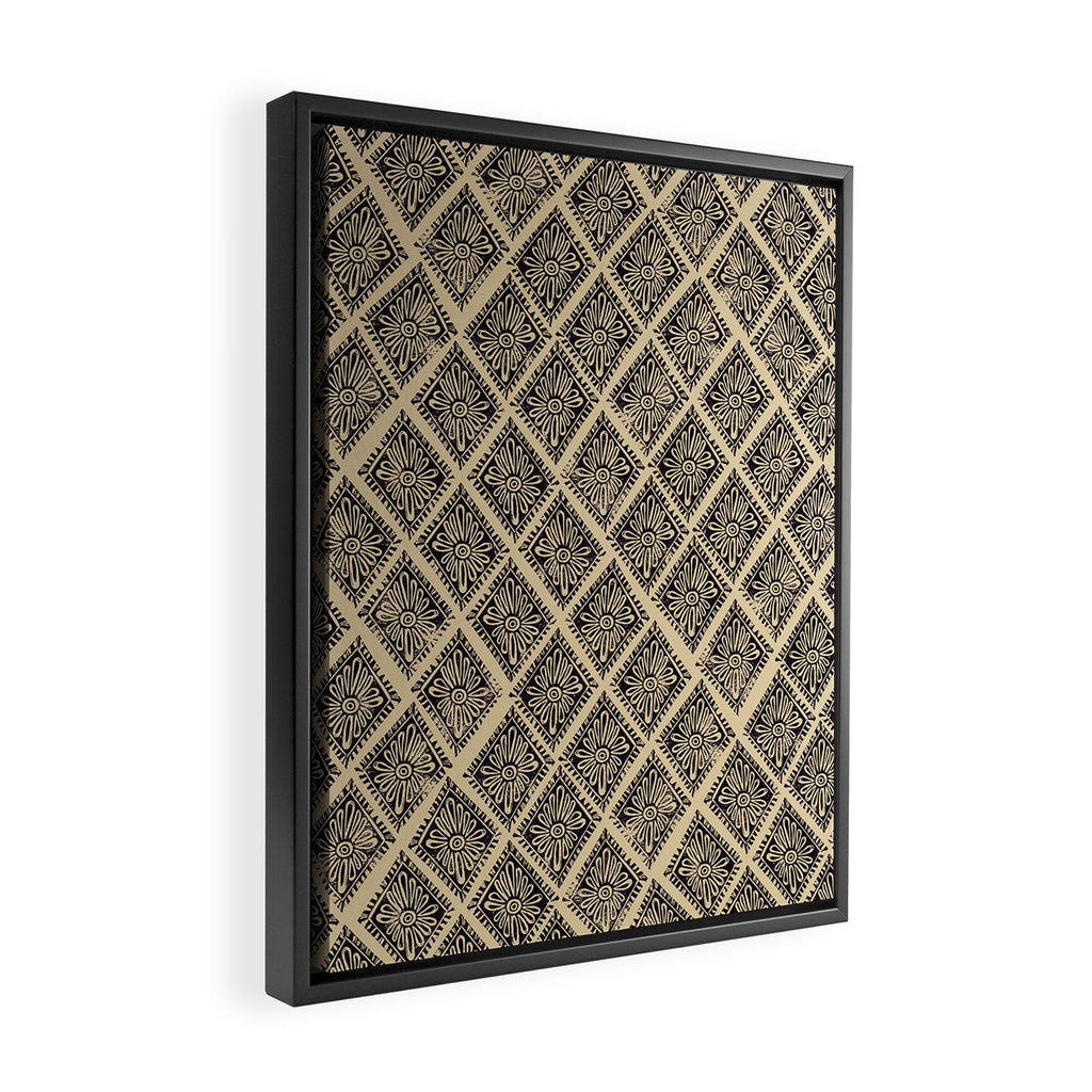 de la déco Framed Canvas Print Gallery Image 2