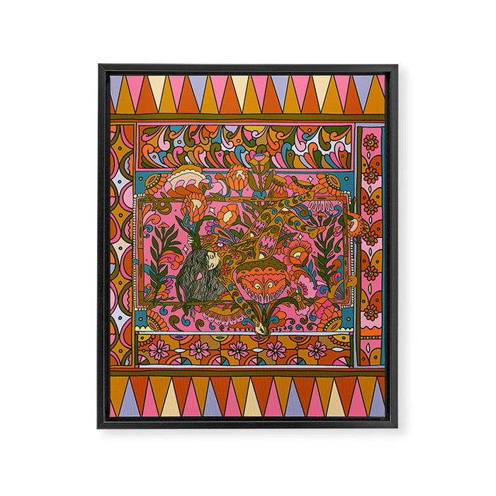 Protea Framed Canvas Print Gallery Image 1