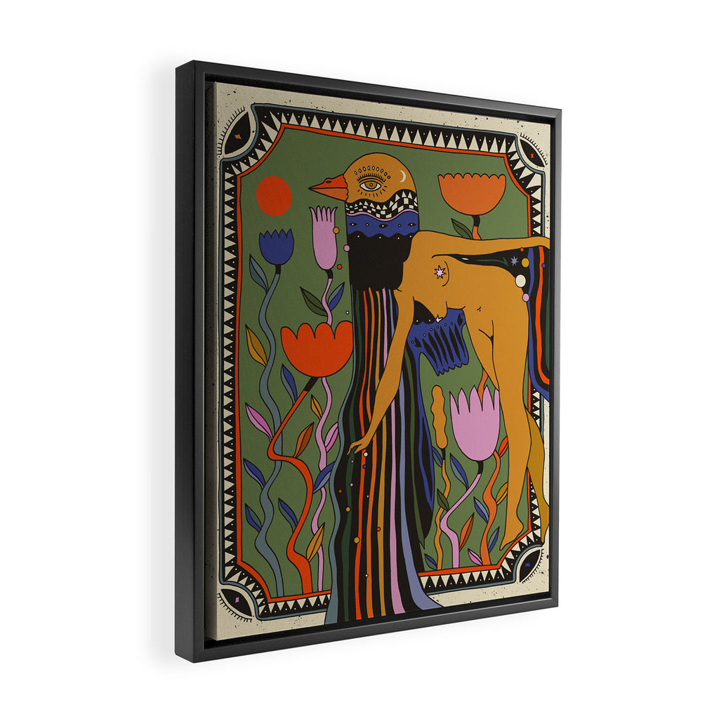 Expecting To Fly Framed Canvas Print Gallery Image 2