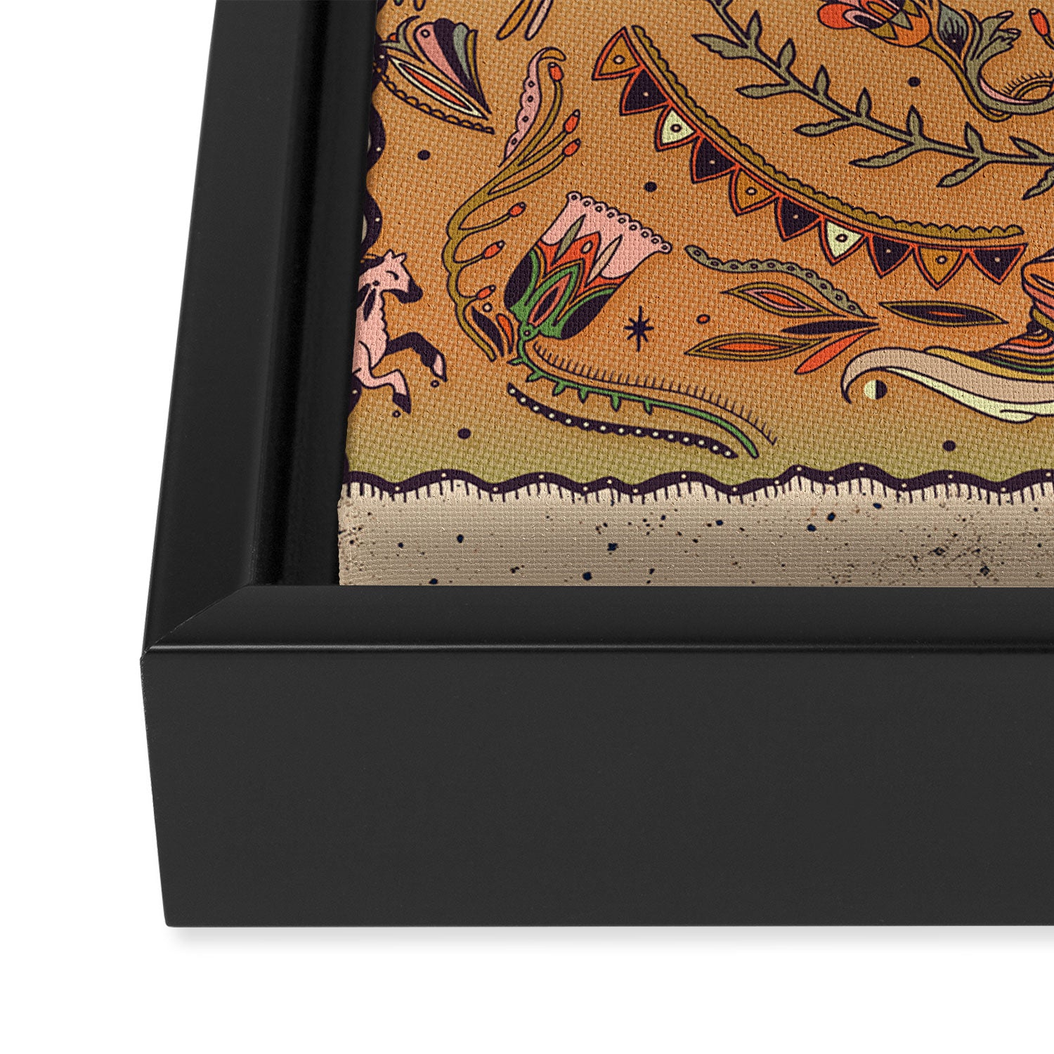 Fika  Framed Canvas Print Gallery Image 3