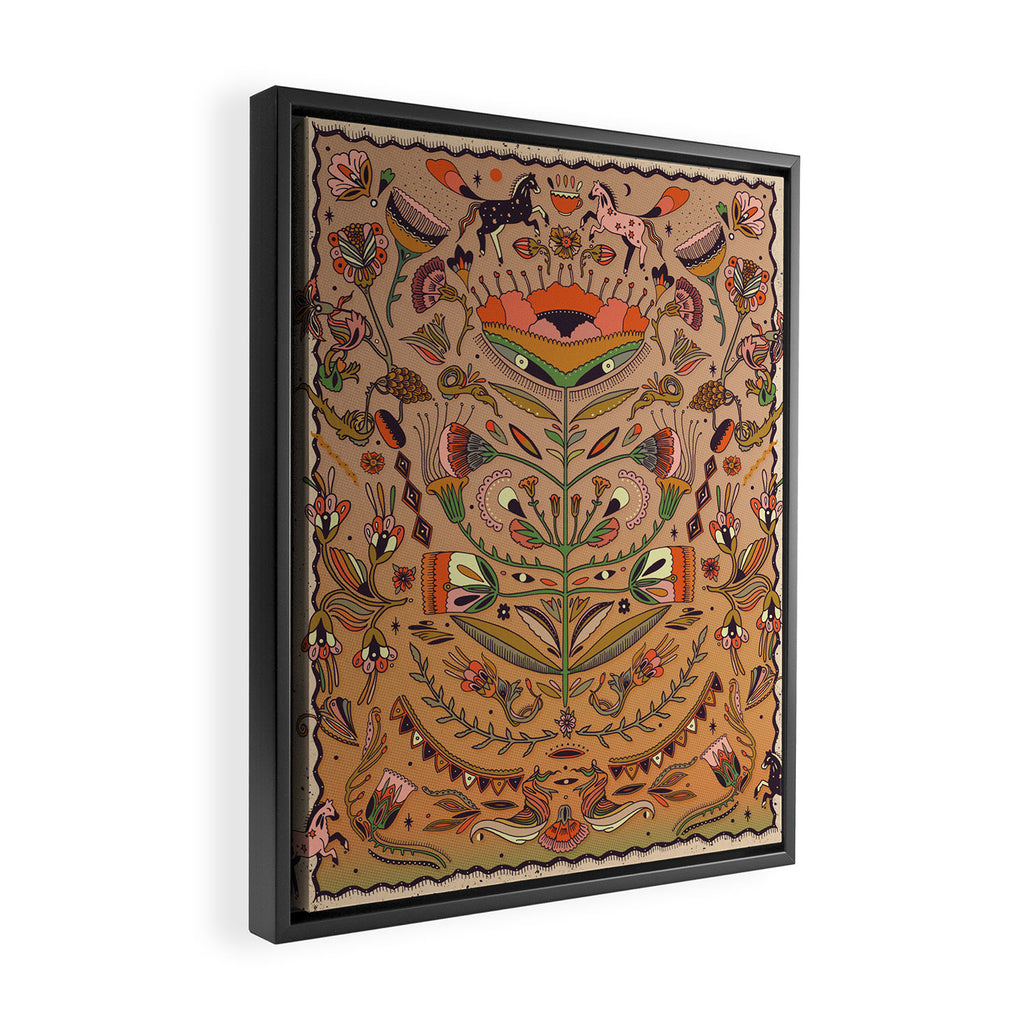 Fika  Framed Canvas Print Gallery Image 2