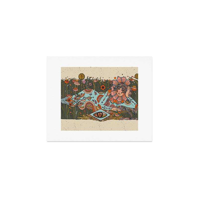 Flowerbed Art Print Gallery Image 1