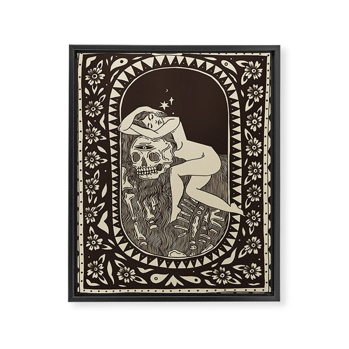 Folklore Framed Canvas Print Gallery Image 1