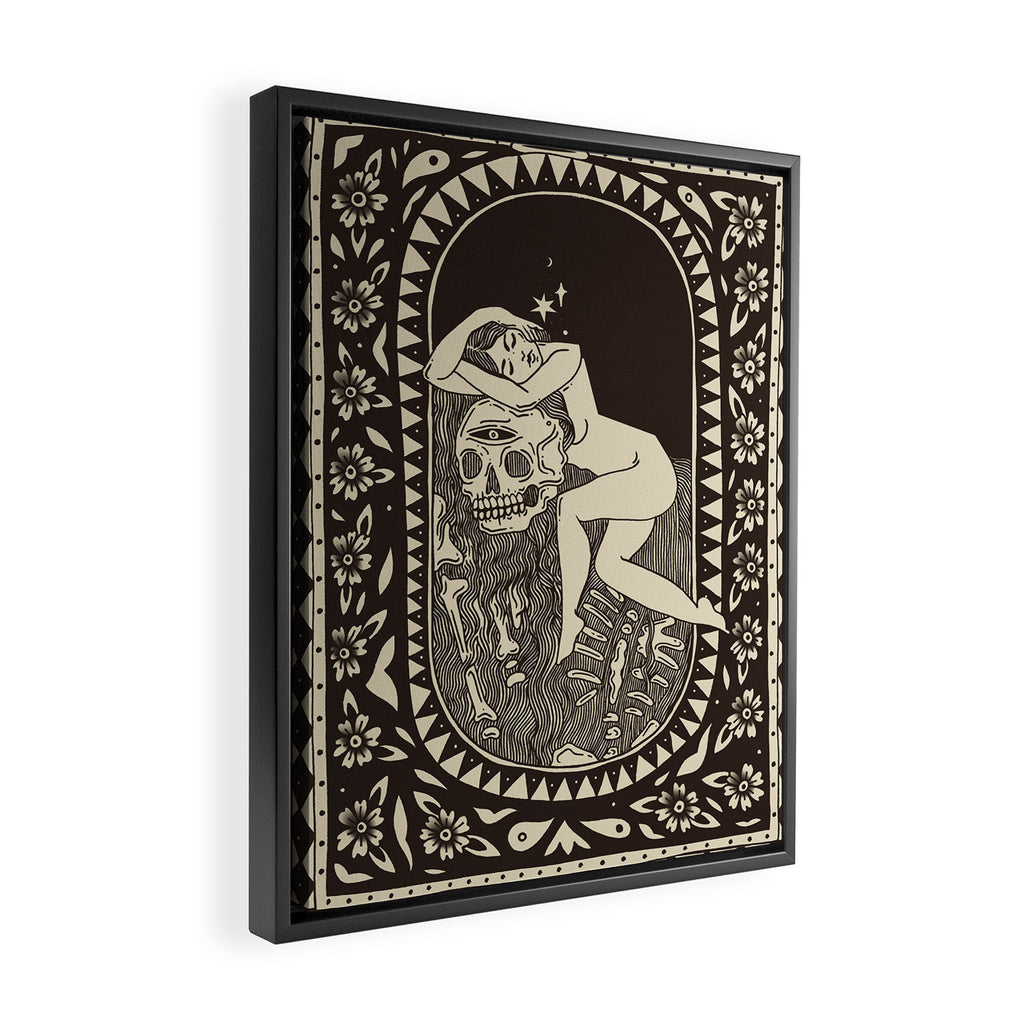 Folklore Framed Canvas Print Gallery Image 2
