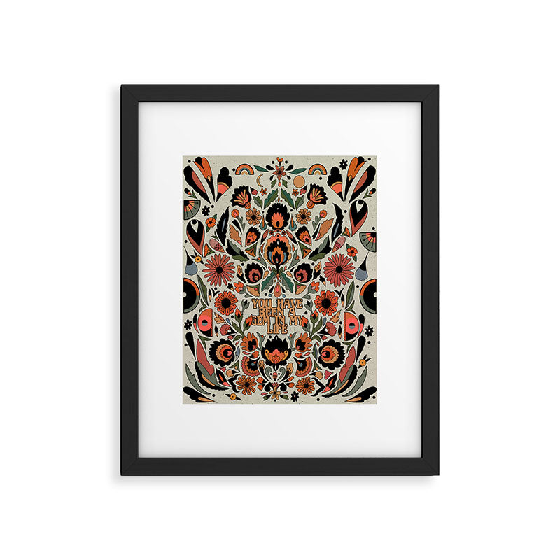 Gem In My Life Framed Art Print Gallery Image 5