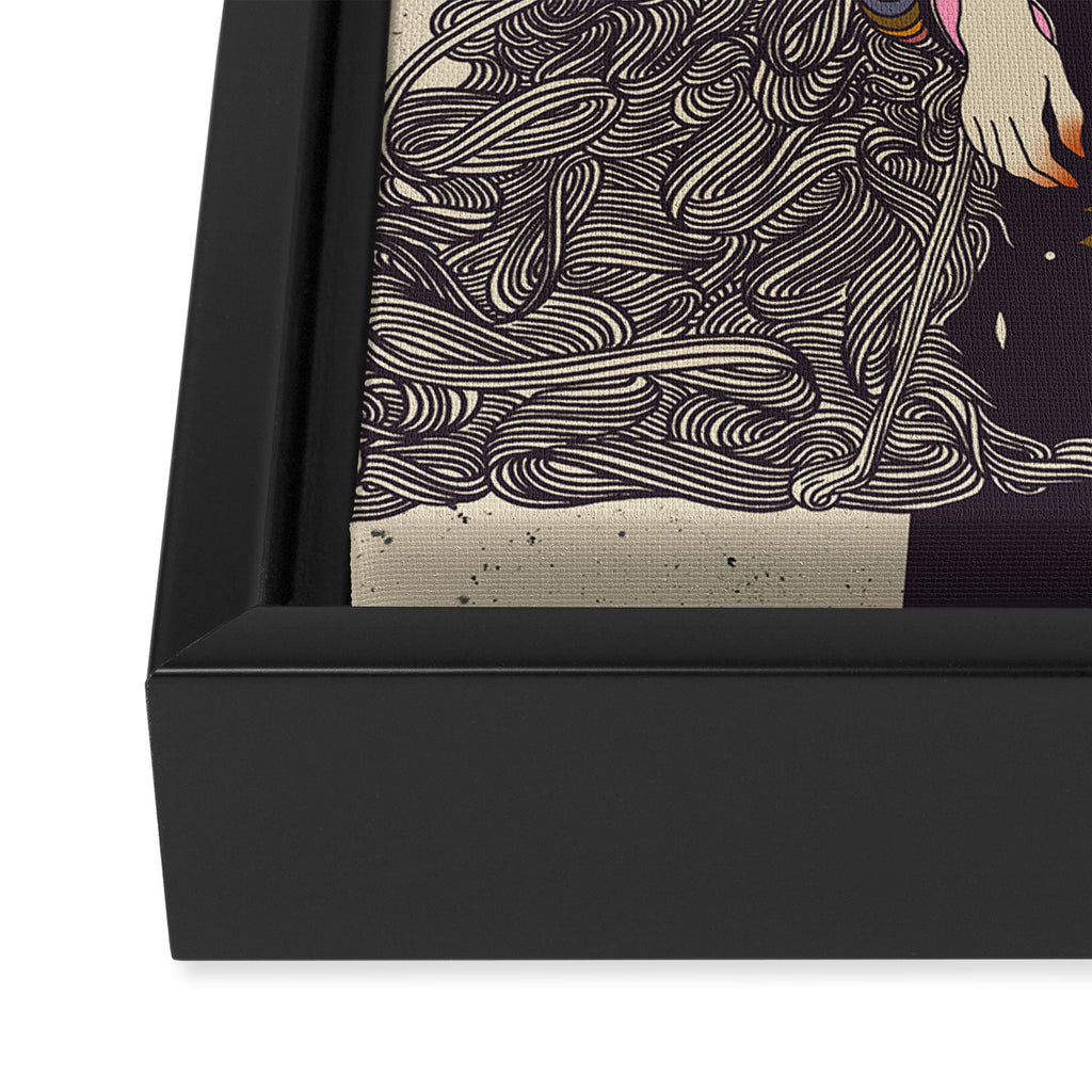Gems Framed Canvas Print Gallery Image 3